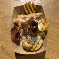 fries dirty style   at Veg Machine in Tallinn