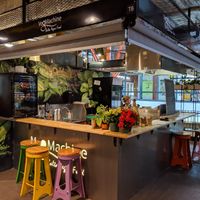 the food stall inside od Balti market at Veg Machine in Tallinn