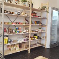 vegan store at Tree House in Nantes