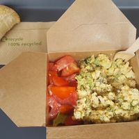 salad with chickpeas at Tree House in Nantes