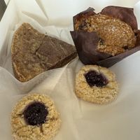 Gluten-free vegan options as well!  at Black Currant Bakehouse in Union Pier