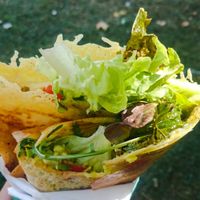 Avocado crepe at Sama Sama Catering in Lisbon