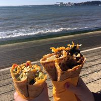 Yummy crêps  at Sama Sama Catering in Lisbon