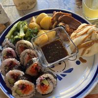 Loving hut set   at Loving Hut - San Cristobal in San Cristobal De Las Casas