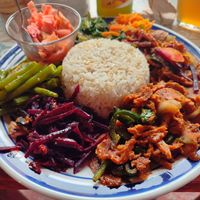 Bulbogi 130 pesos at Loving Hut - San Cristobal in San Cristobal De Las Casas