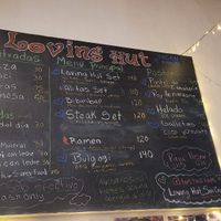 Full menu at Loving Hut - San Cristobal in San Cristobal De Las Casas