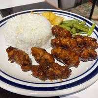 Alitas set  at Loving Hut - San Cristobal in San Cristobal De Las Casas