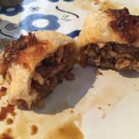 Mandu (korean dumplings) at Loving Hut - San Cristobal in San Cristobal De Las Casas