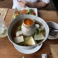 Die Suppe at Monsoon Cafe - Aqua City Odaiba in Tokyo