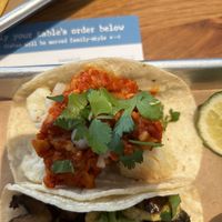 Cauliflower tacos (no cheese)  at Bartaco in Stamford