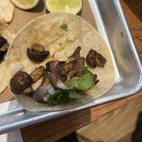 Mushroom taco  at Bartaco in Stamford