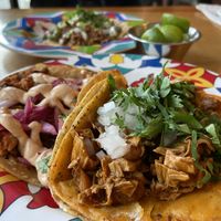 Tacos were good but asada burrito was best item I tried.  at La Taqueria Vegiee in Tijuana