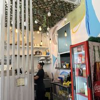 Friendly staff and clean  at La Taqueria Vegiee in Tijuana