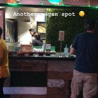 The cuteness   at La Taqueria Vegiee in Tijuana