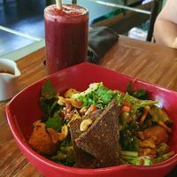 Salat vegan at Clear Cafe in Ubud