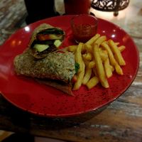 "Love Burger" at Clear Cafe in Ubud