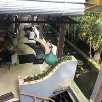 Seating  at Clear Cafe in Ubud