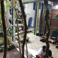 Seating at Clear Cafe in Ubud