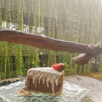 Chocolate Pie at Clear Cafe in Ubud