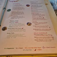 Vegan tacos at Clear Cafe in Ubud