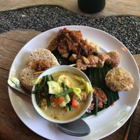 Nasi Campur (vegan) at Clear Cafe in Ubud
