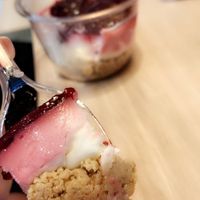 Cheesecake at Vegan Nation in Athens