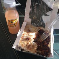 Vegan moussaka! at Vegan Nation in Athens