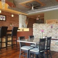 Interior decor  at Water Garden Cafe in Cleveland