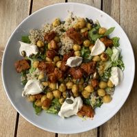 Salad “La coqueta" at La Pajarita in Tenerife