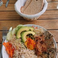 Buddha bowls at La Pajarita in Tenerife