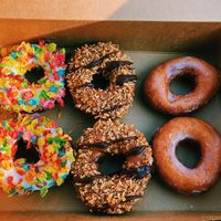 Doughnuts at Wake N Bake Donuts in Wilmington