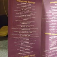 Pamphlet at Wake N Bake Donuts in Carolina Beach