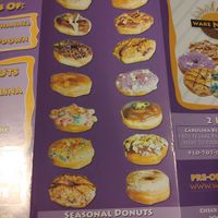 Pamphlet at Wake N Bake Donuts in Carolina Beach