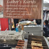 Fully vegan! at Gabor's Kurtos - Market Stall in Glebe