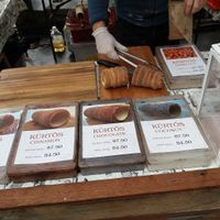 Some of the vegan sweet rolls at Gabor's Kurtos - Market Stall in Glebe