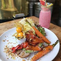 Vegan brunch 😍 at Bakeliet Kaffee in Kiel