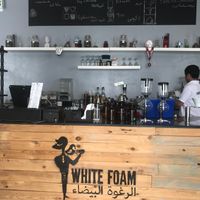 Very delicious cake. ? I would definitely come back. at White Foam Cafe in Riyadh