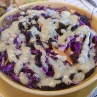 Salad at Dr Ben Bistro in Santo Domingo