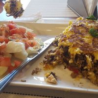 Cachapa at Dr Ben Bistro in Santo Domingo