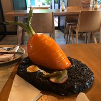 Carrot  Kibe   at TIME Vegetarian Kitchen in Santo Domingo