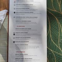 Menu1 at TIME Vegetarian Kitchen in Santo Domingo