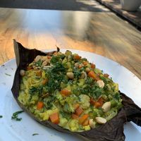 Fideo de arroz at TIME Vegetarian Kitchen in Santo Domingo