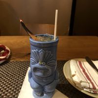 Caliente cocktail  at TIME Vegetarian Kitchen in Santo Domingo