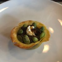 Berenjena Eggplant Dumpling at TIME Vegetarian Kitchen in Santo Domingo
