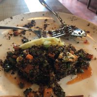 Vegan Time is couscous with vegetables  at TIME Vegetarian Kitchen in Santo Domingo