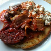 breakfast at Grumpy Panda Slice Shop & Deli in Gateshead