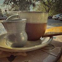 They have vegan milks not just almondd milk  at The Juicery Cafe in Pokhara