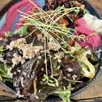 Plant based Buddha bowll  at The Juicery Cafe in Pokhara