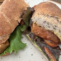 Vegan BLT  at The Juicery Cafe in Pokhara