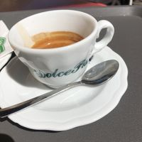 Coffee is great  at Dolce Pisa in Pisa